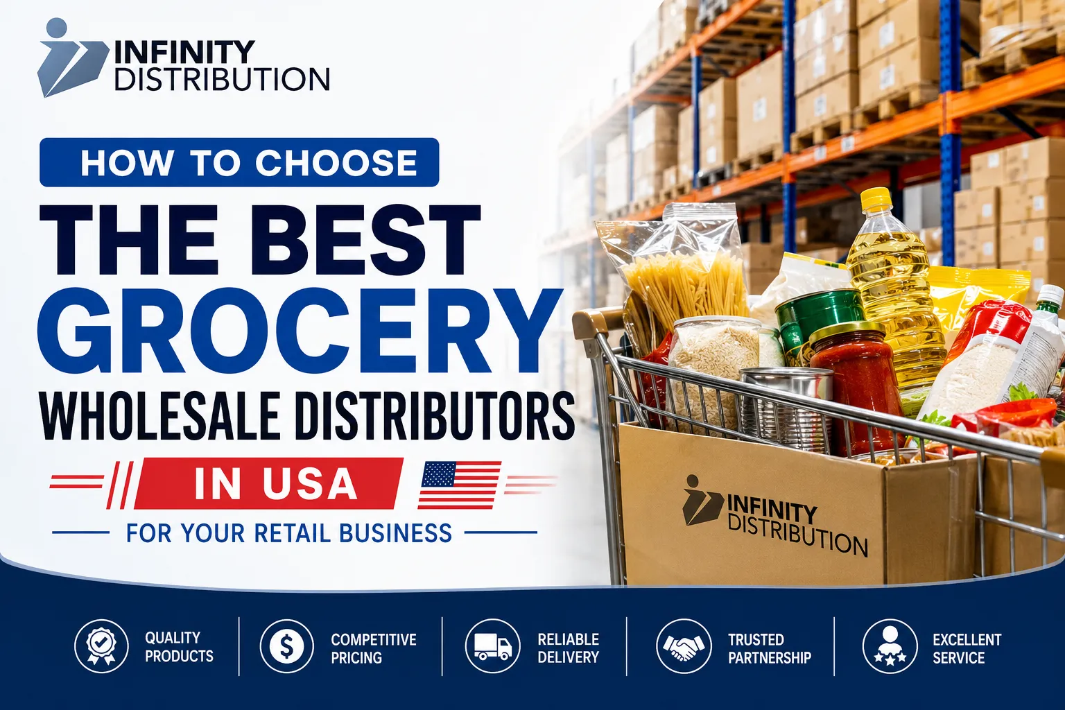 How to Choose the Best Grocery Wholesale Distributors In USA for Your Retail Business