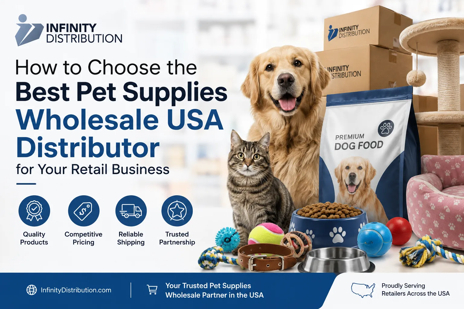 How to Choose the Best Pet Supplies Wholesale USA Distributor for Your Retail Business